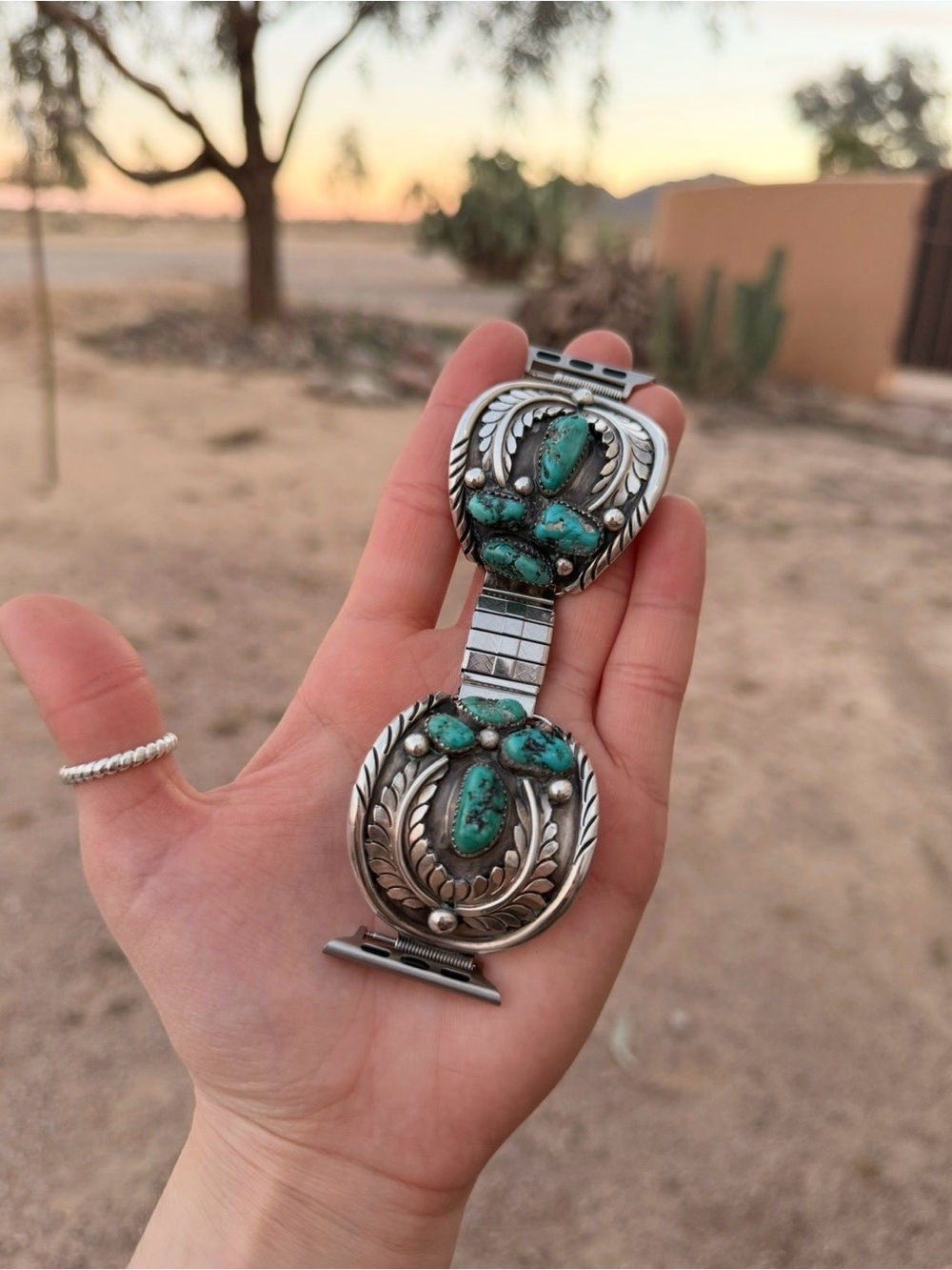NA Genuine Turquoise Watch Band